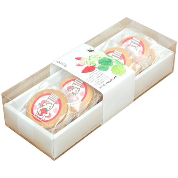 いちごのバターサンド